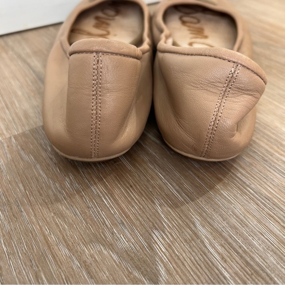 Sam Edelman Florence Nude Leather Ballet Flats Size 8 - Picture 5 of 7